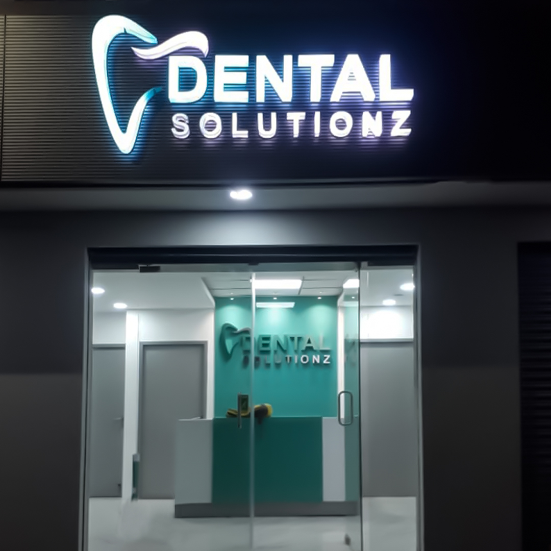 Signages in 3D Letters